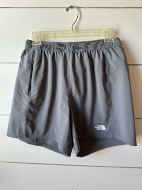 Gray North Face Shorts